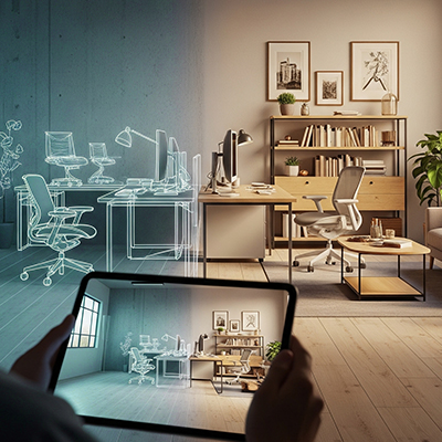 オフィスの内装